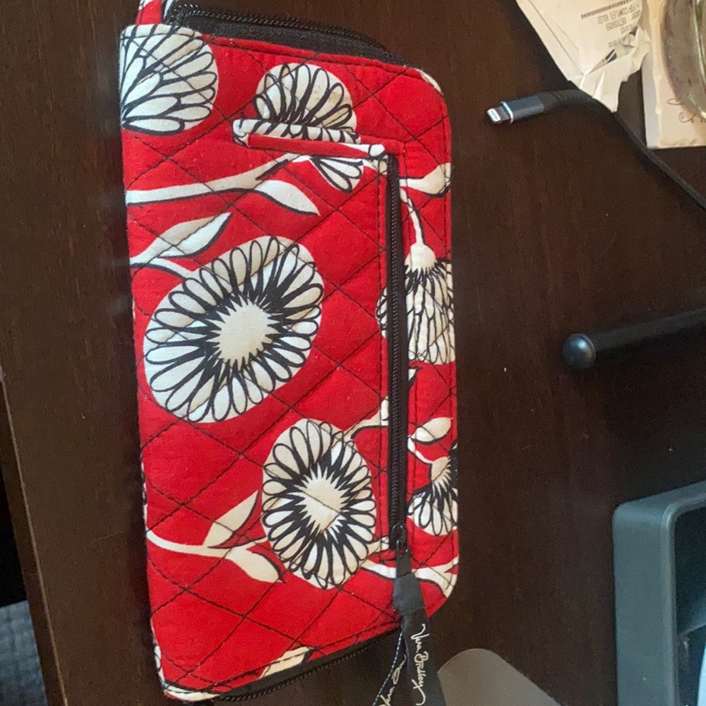 Never used vera bradley wristlet